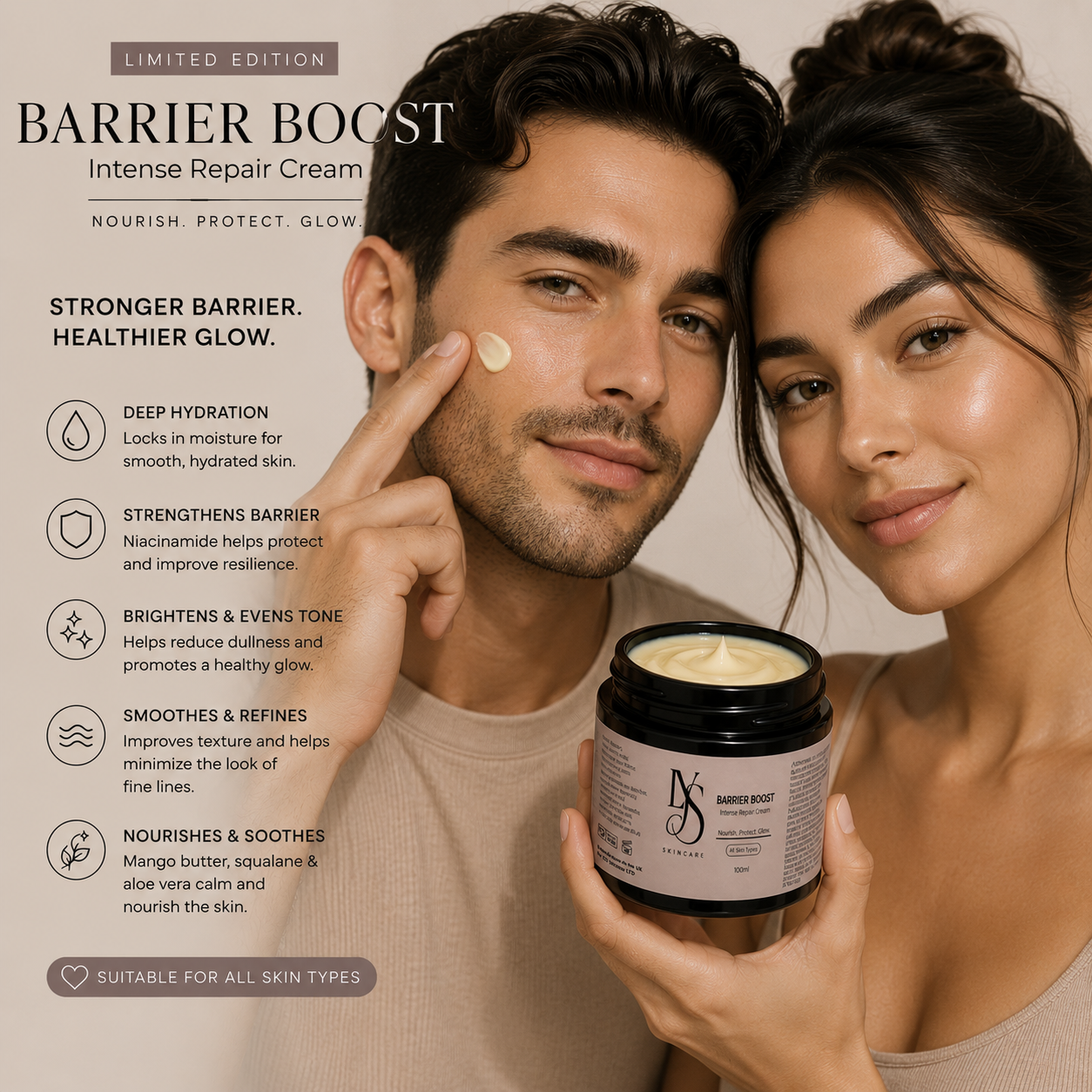 Barrier Boost Intense Repair Cream 100ml