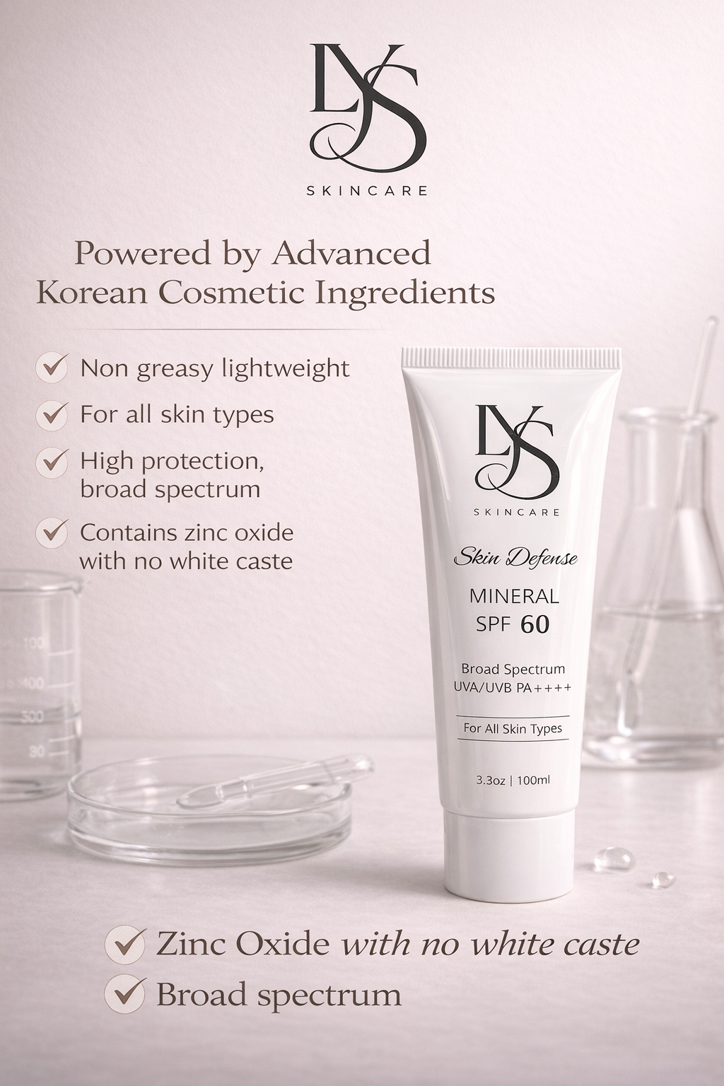 Skin Defense Mineral Suncream 100ml