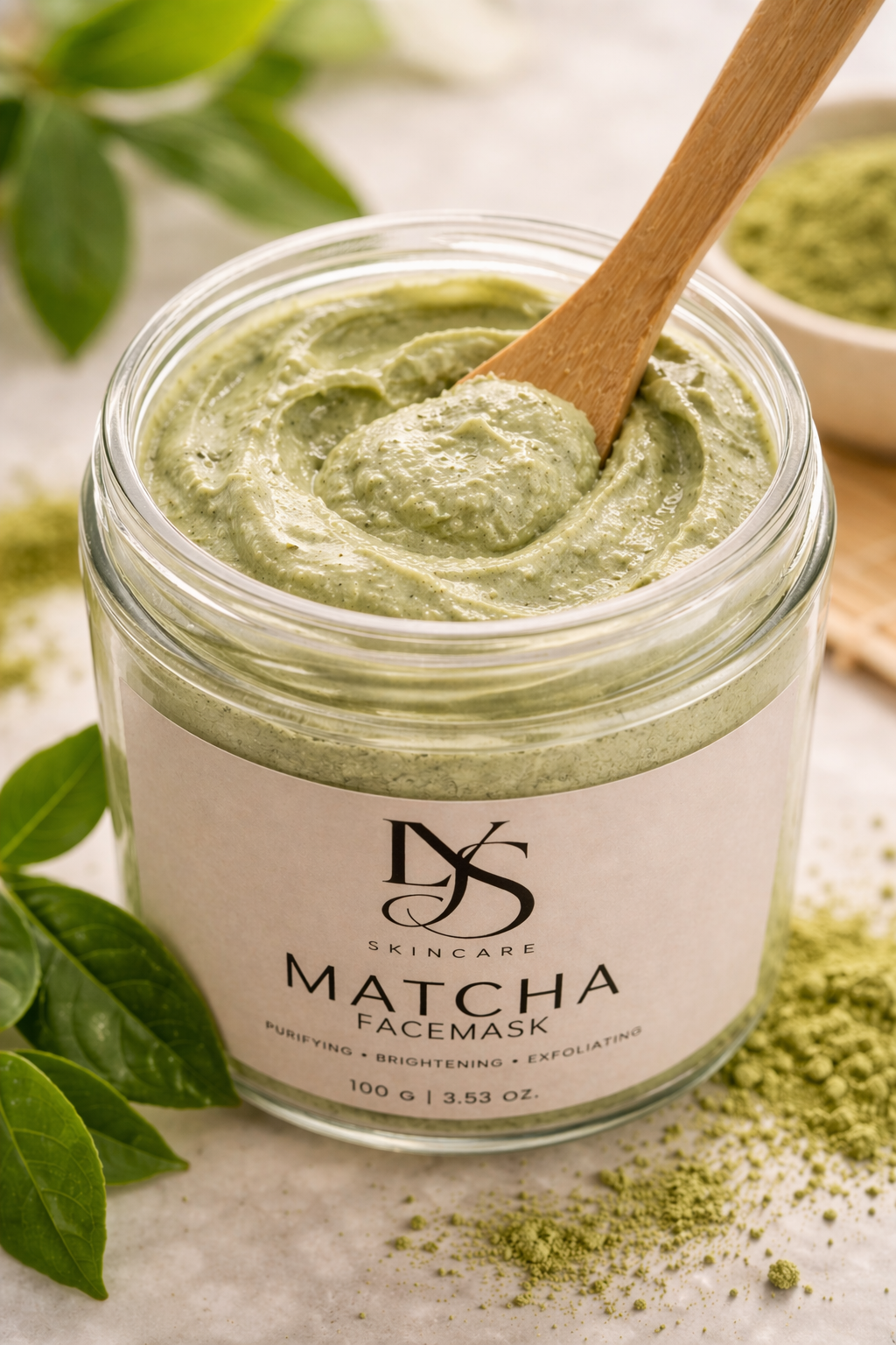 Matcha Face Mask 100G