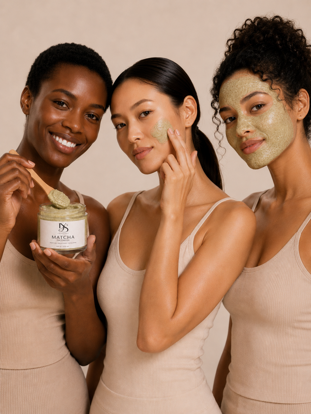 Matcha Face Mask 100G