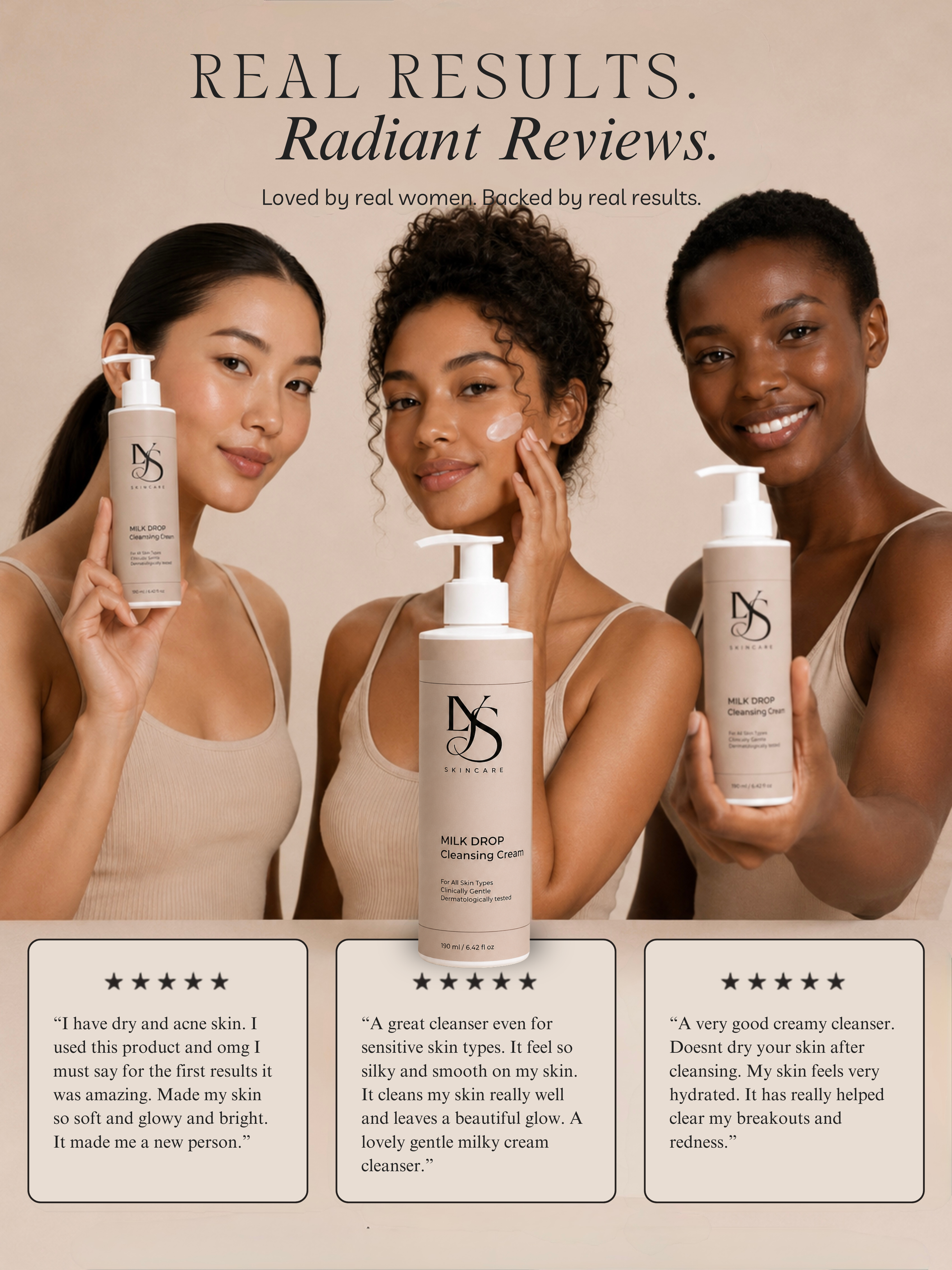 Milk Drop Cleansing Cream - 190ml